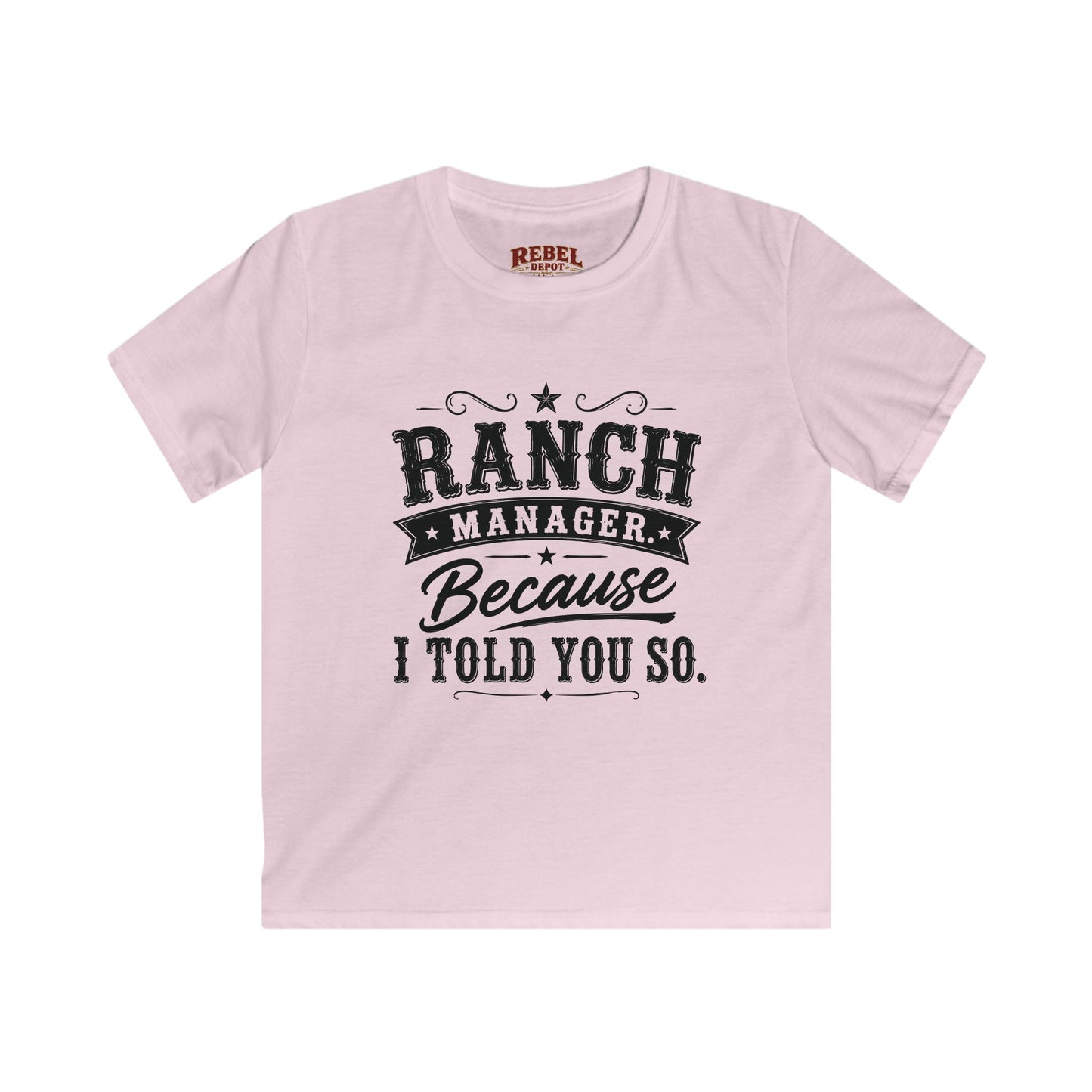 Ranch Manager Kids T-Shirts