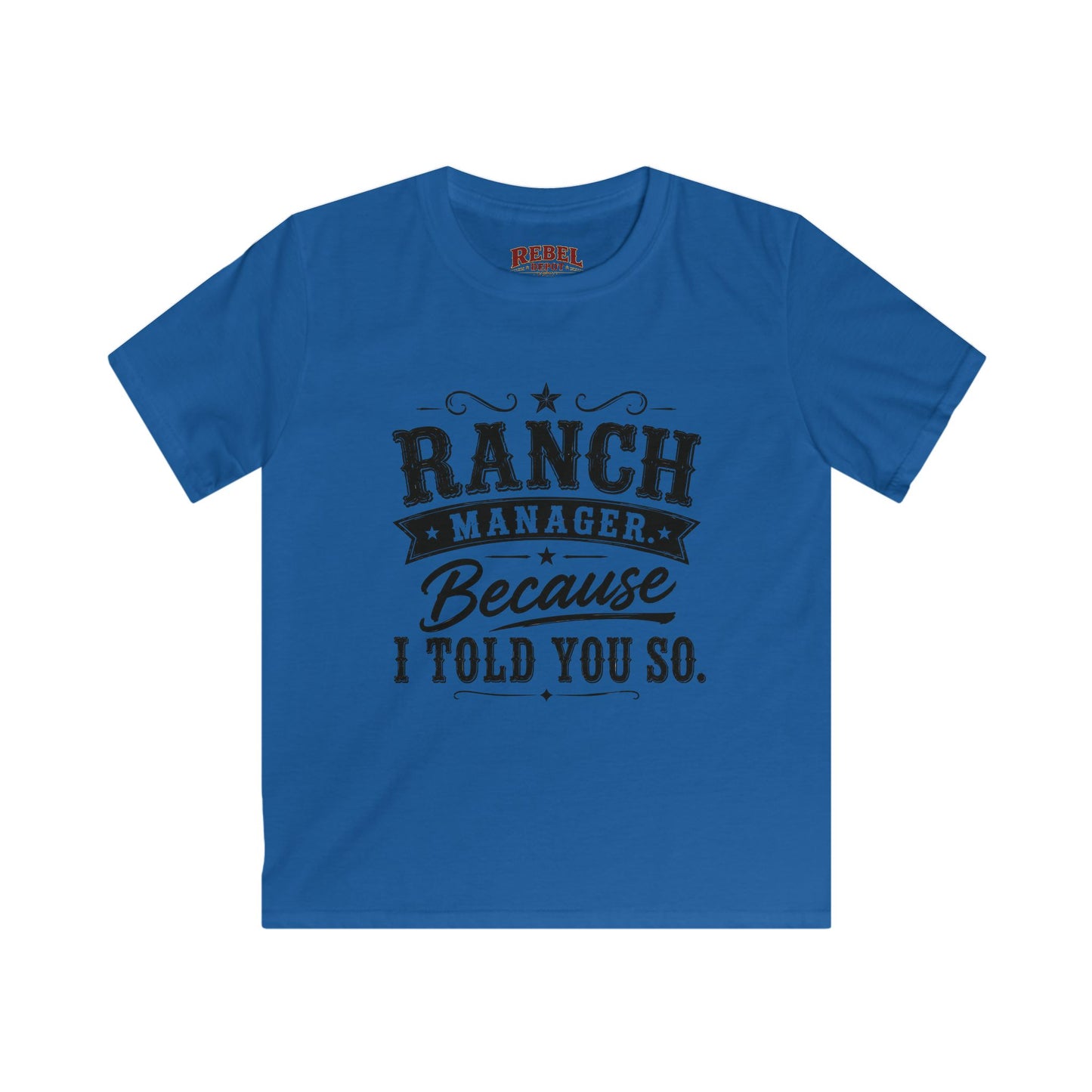 Ranch Manager Kids T-Shirts