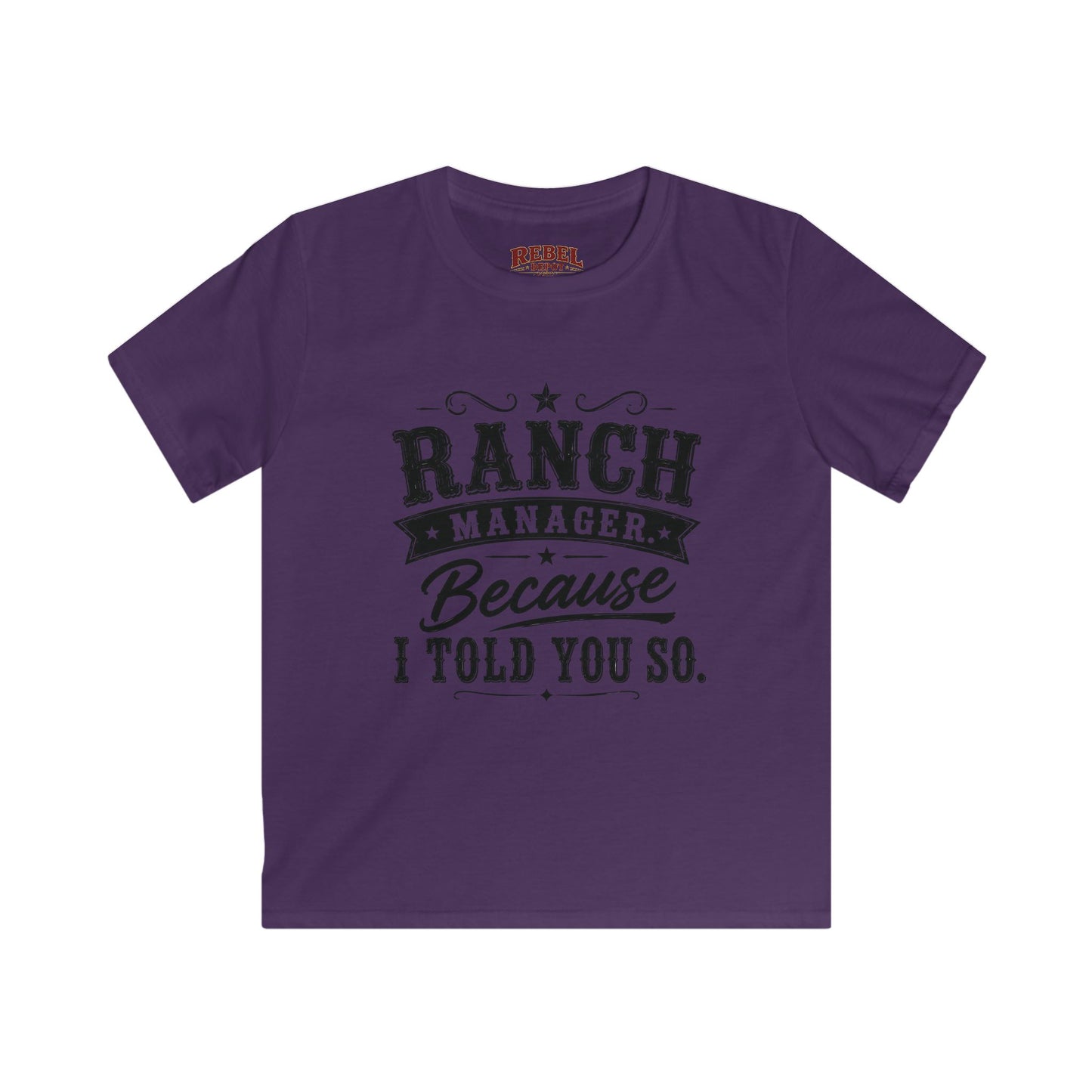 Ranch Manager Kids T-Shirts