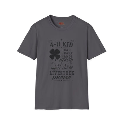 4-H Kid Drama Adult Size T-Shirt