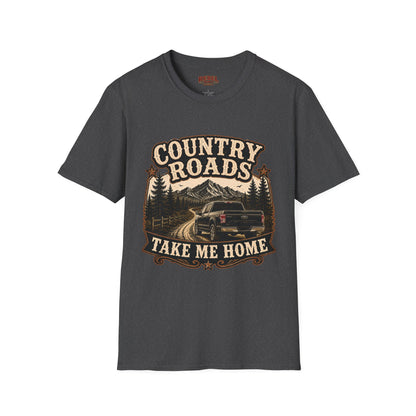 Country Roads Ford  Adult Size T-Shirt