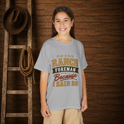 Ranch Foreman Youth T-Shirt