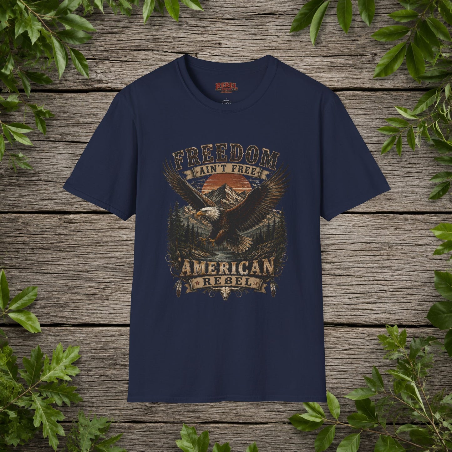 American Rebel Eagle  Adult Size T-Shirt