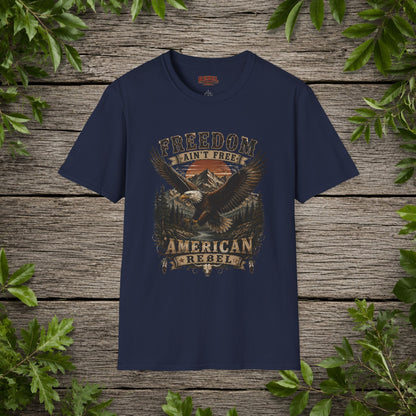 American Rebel Eagle  Adult Size T-Shirt