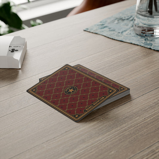 Barbwire and Star  Poker Cards