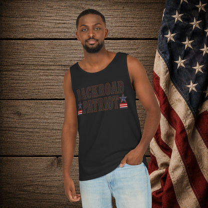 Backroad Patriot   Adult Unisex Tank Top
