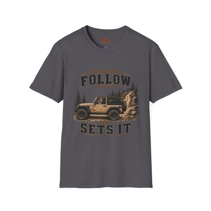 Doesn't Follow   Adult Size T-Shirt
