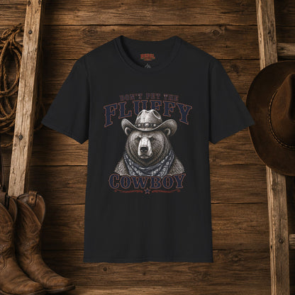 Don't Pet the Fluffy Cowboy  Adult T-Shirt