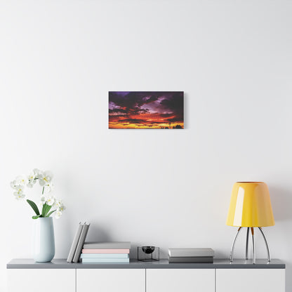 Ranch Sunset Matte Canvas Art