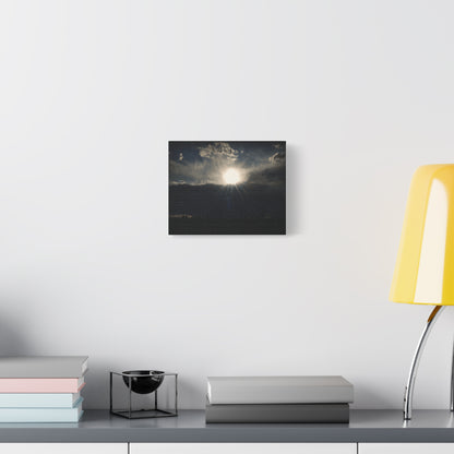 Farm Sunray Matte Canvas Art
