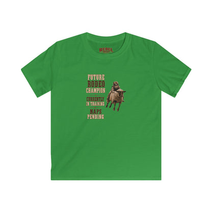 Future Rodeo Champ  Kids Size T-Shirts