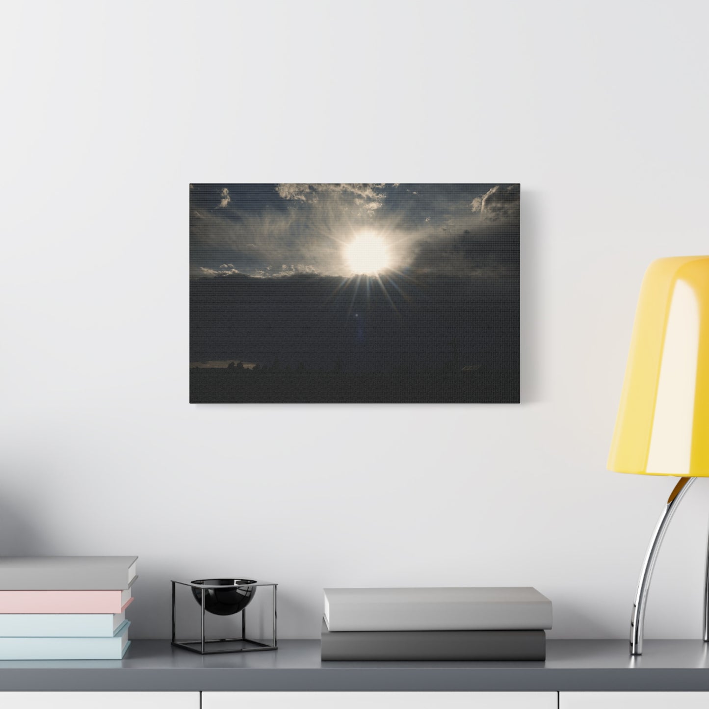 Farm Sunray Matte Canvas Art