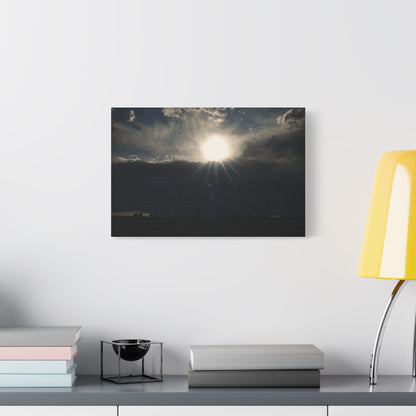 Farm Sunray Matte Canvas Art