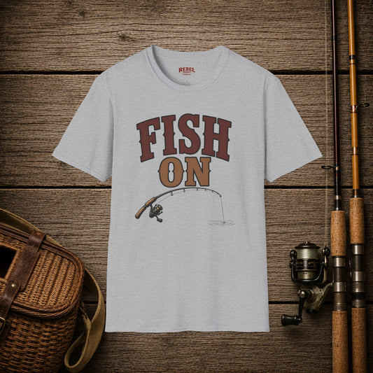 Fish On  Adult T-Shirt
