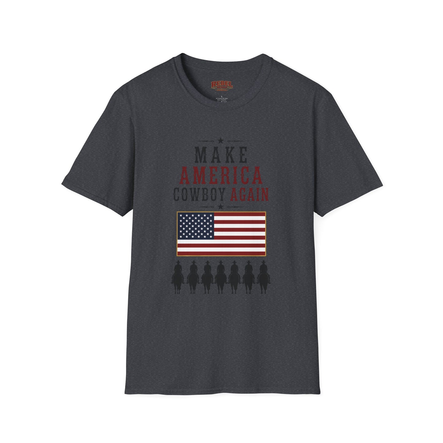 Make America Cowboy Again (Front) T-Shirt