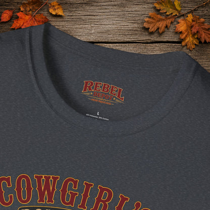 Cowgirls Reload  Adult T-Shirt
