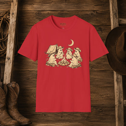 Spooky Campfire   Adult Size T-Shirt