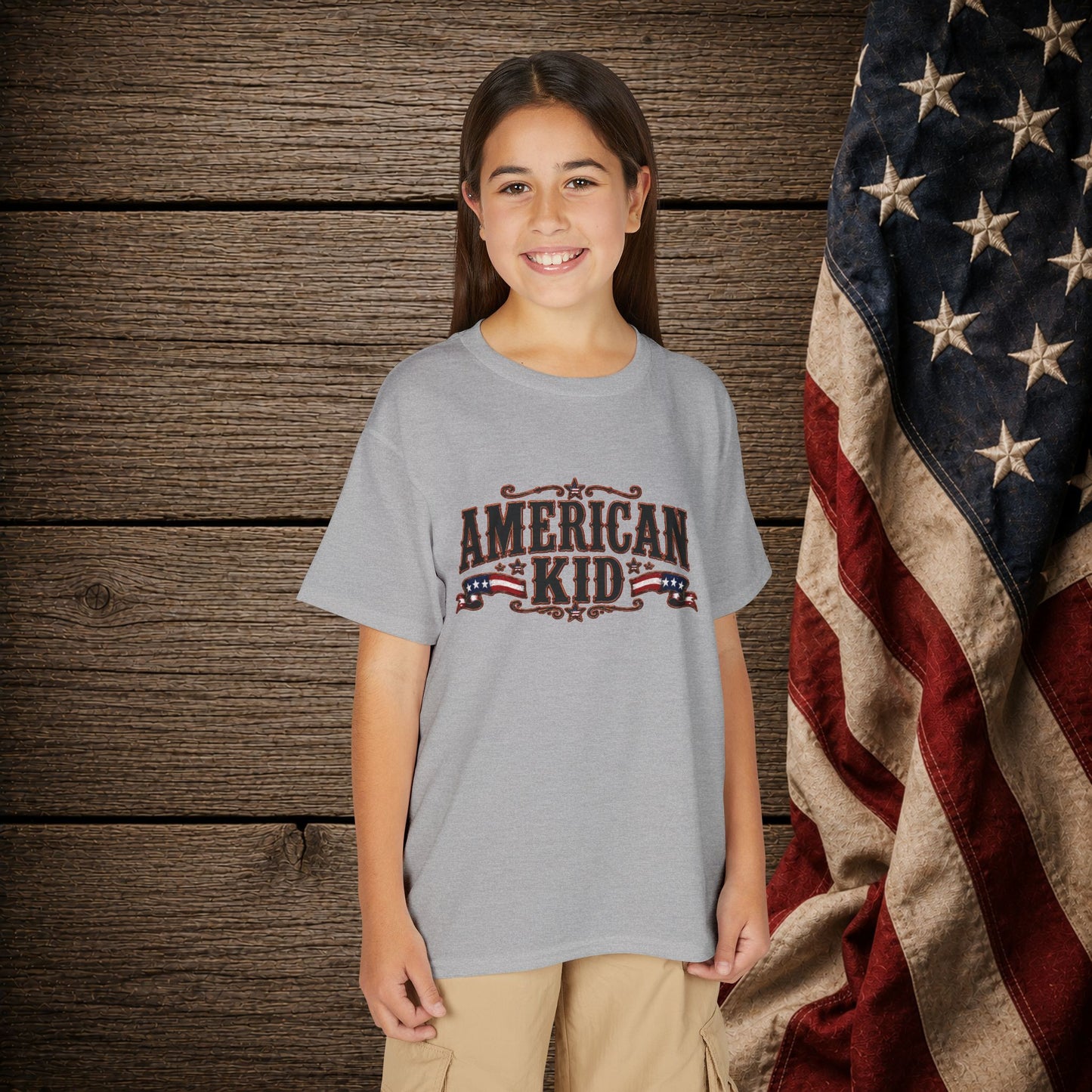 American Kid Patriot  Youth T-Shirt