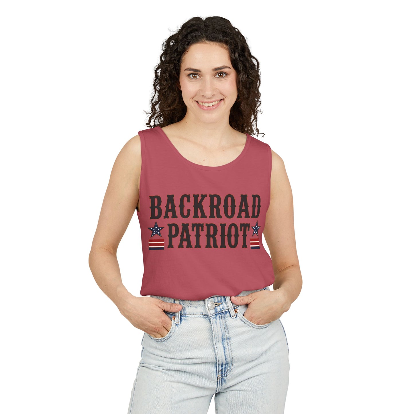 Backroad Patriot   Adult Unisex Tank Top  *ON SALE 25% OFF AT CHECKOUT!*