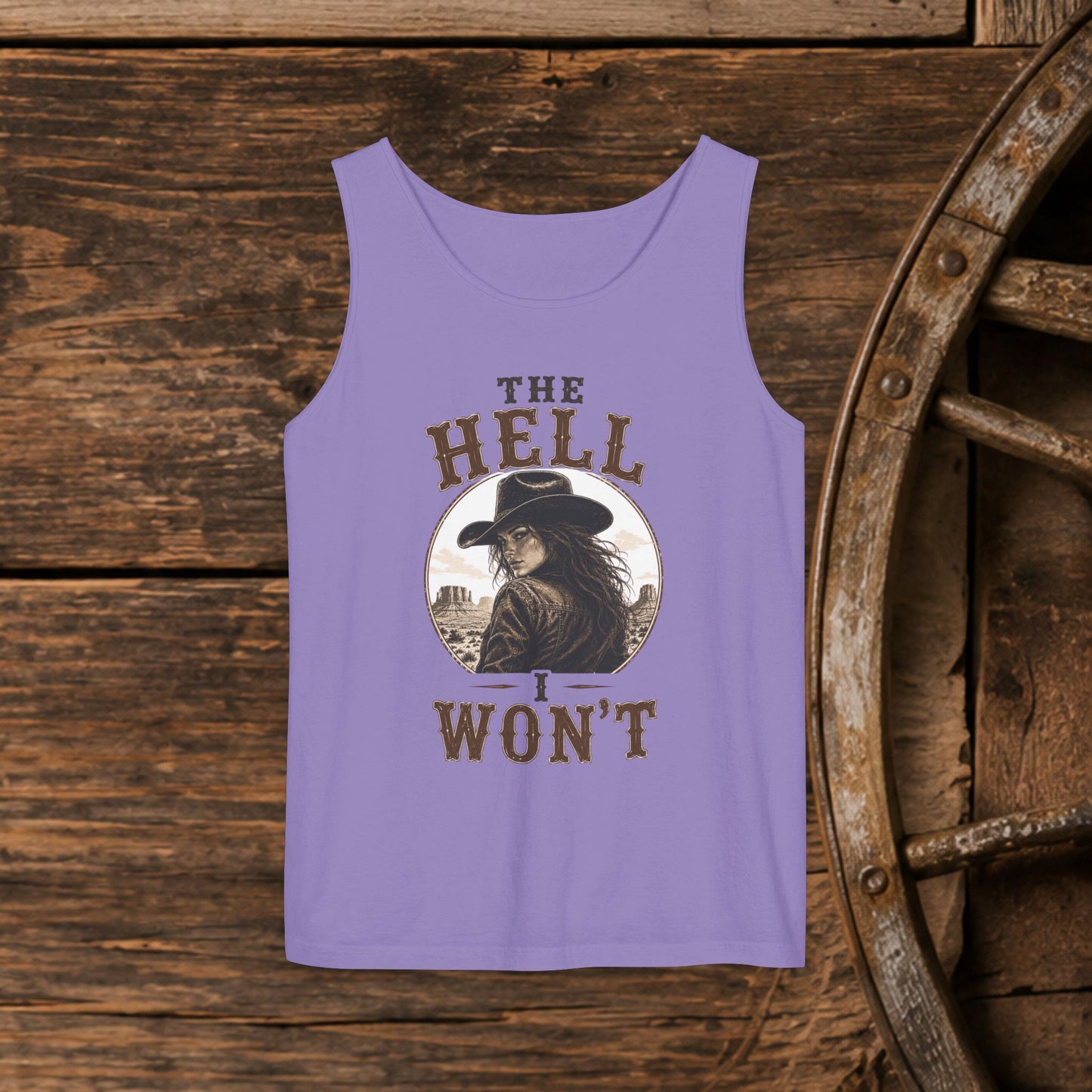 Hell I Won't   Adult Unisex Tank Top