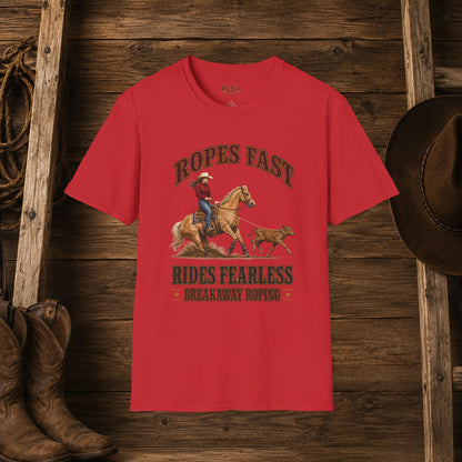 Ropes Fast Breakaway Roping  Adult T-Shirt