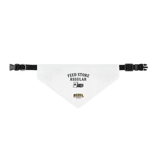 Feed Store Regular  Clip-on Pet Bandana