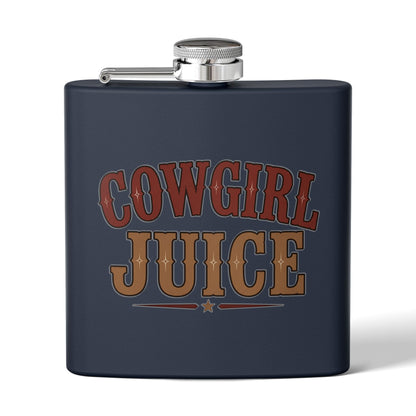 Cowgirl Juice  Stainless Steel Flask, 6oz