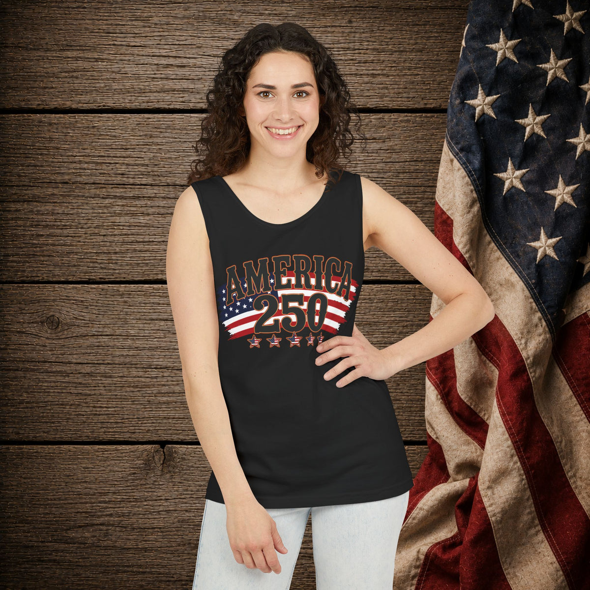 America 250   Adult Unisex Tank Top
