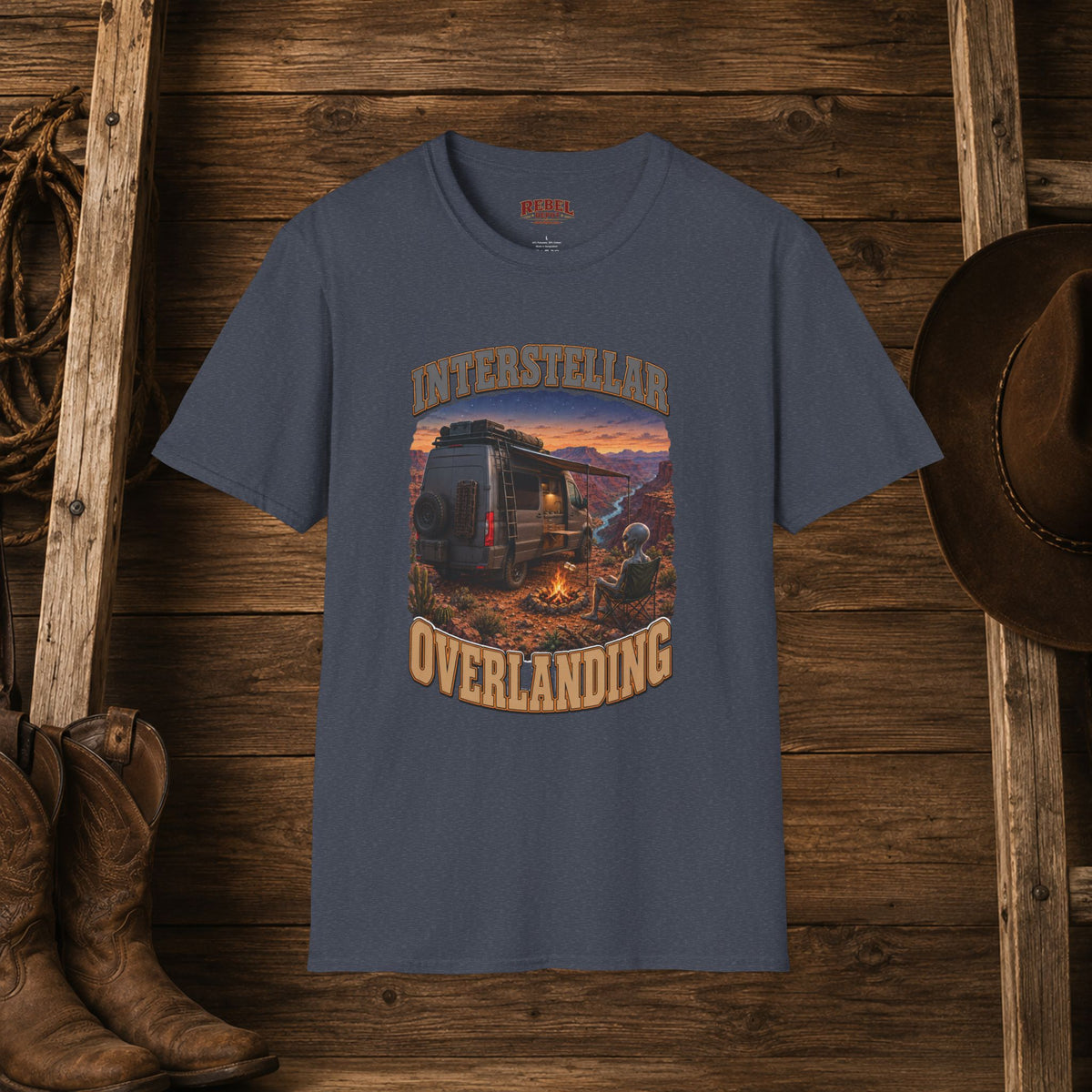 Interstellar Overlanding   Adult Size T-Shirt
