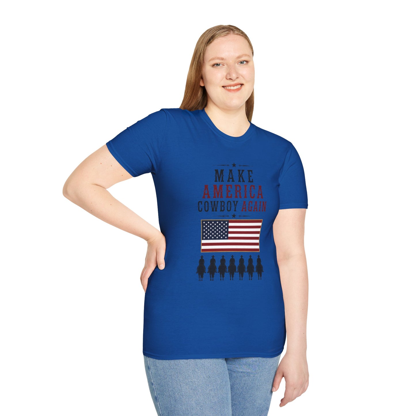 Make America Cowboy Again (Front) T-Shirt