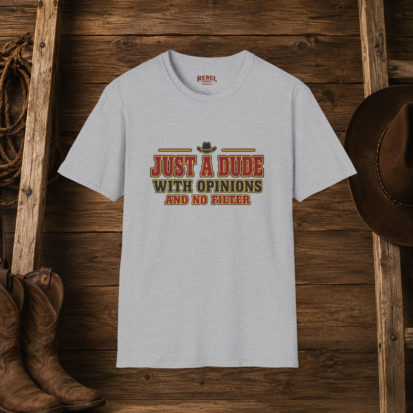Just A Dude   Adult T-Shirt