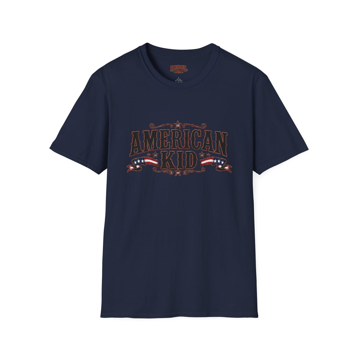 American Kid Patriot  Adult Size T-Shirt