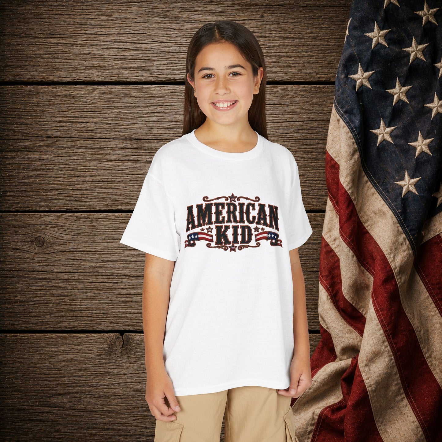 American Kid Patriot  Youth T-Shirt
