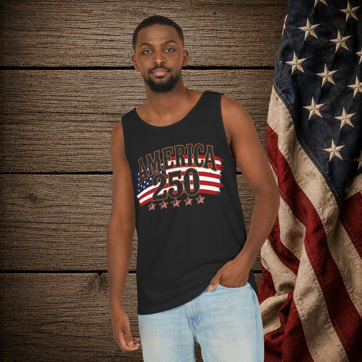America 250   Adult Unisex Tank Top