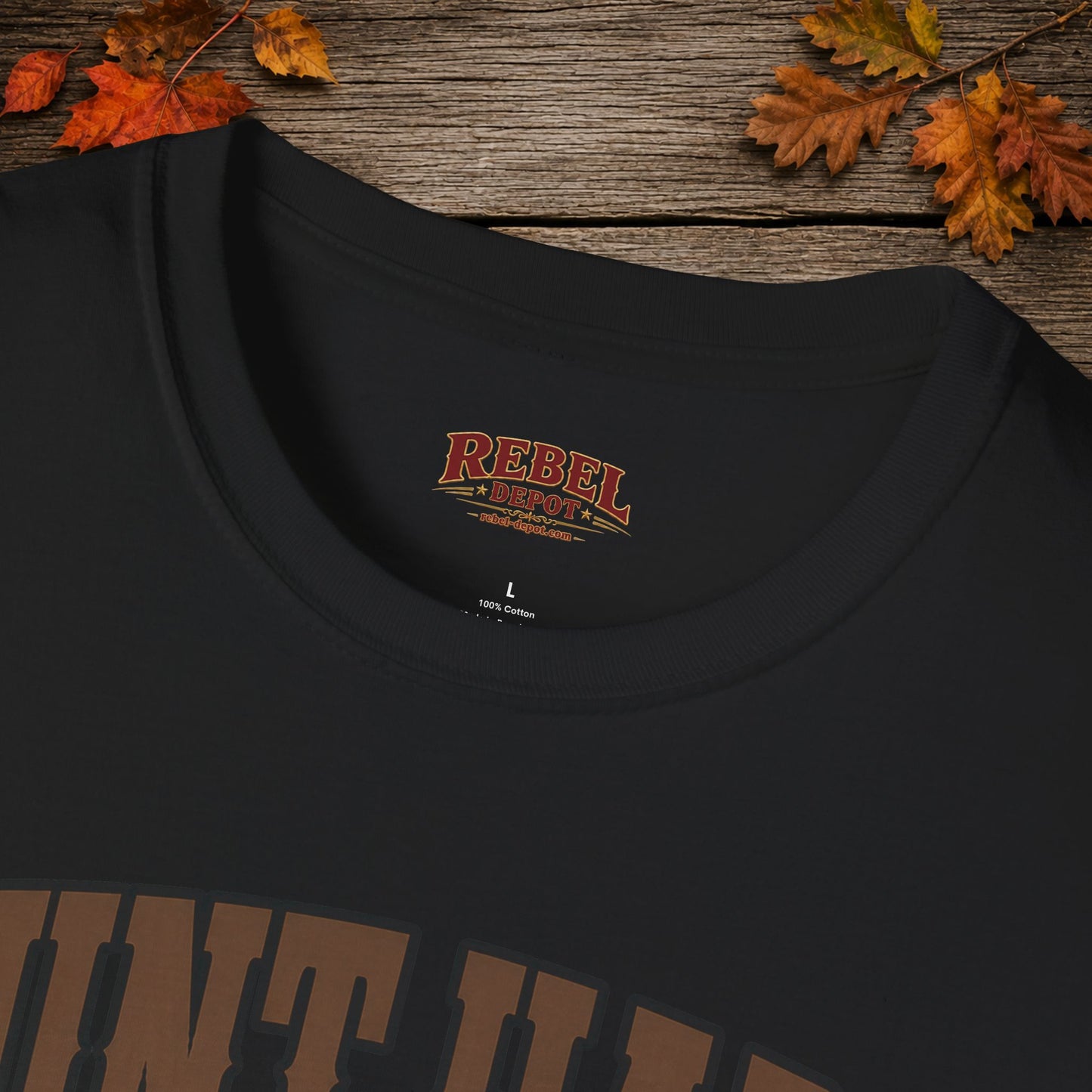 Hunt Hard Live Wild  Adult T-Shirt