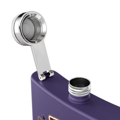 Medicinal Purposes   Stainless Steel Flask, 6oz