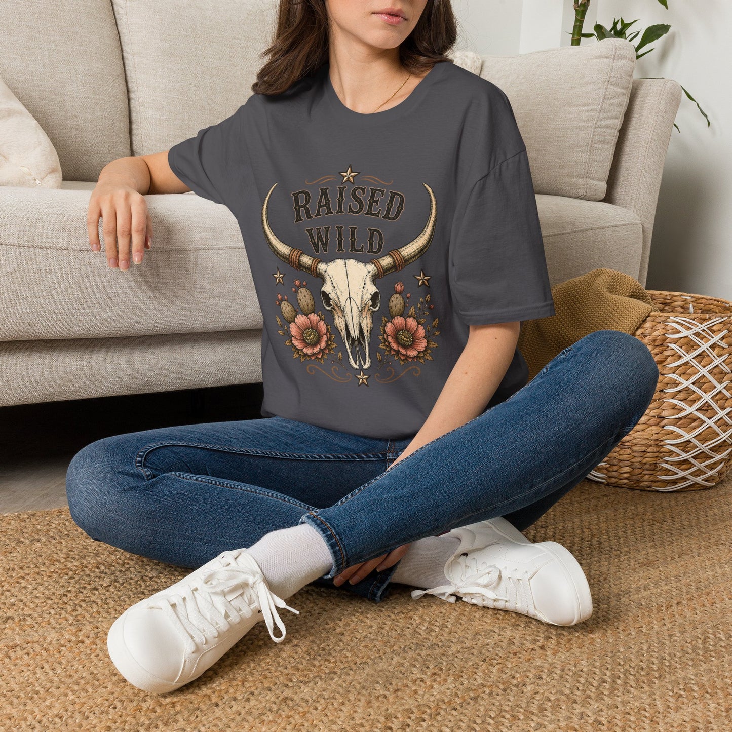 Raised Wild  Adult Size T-Shirt