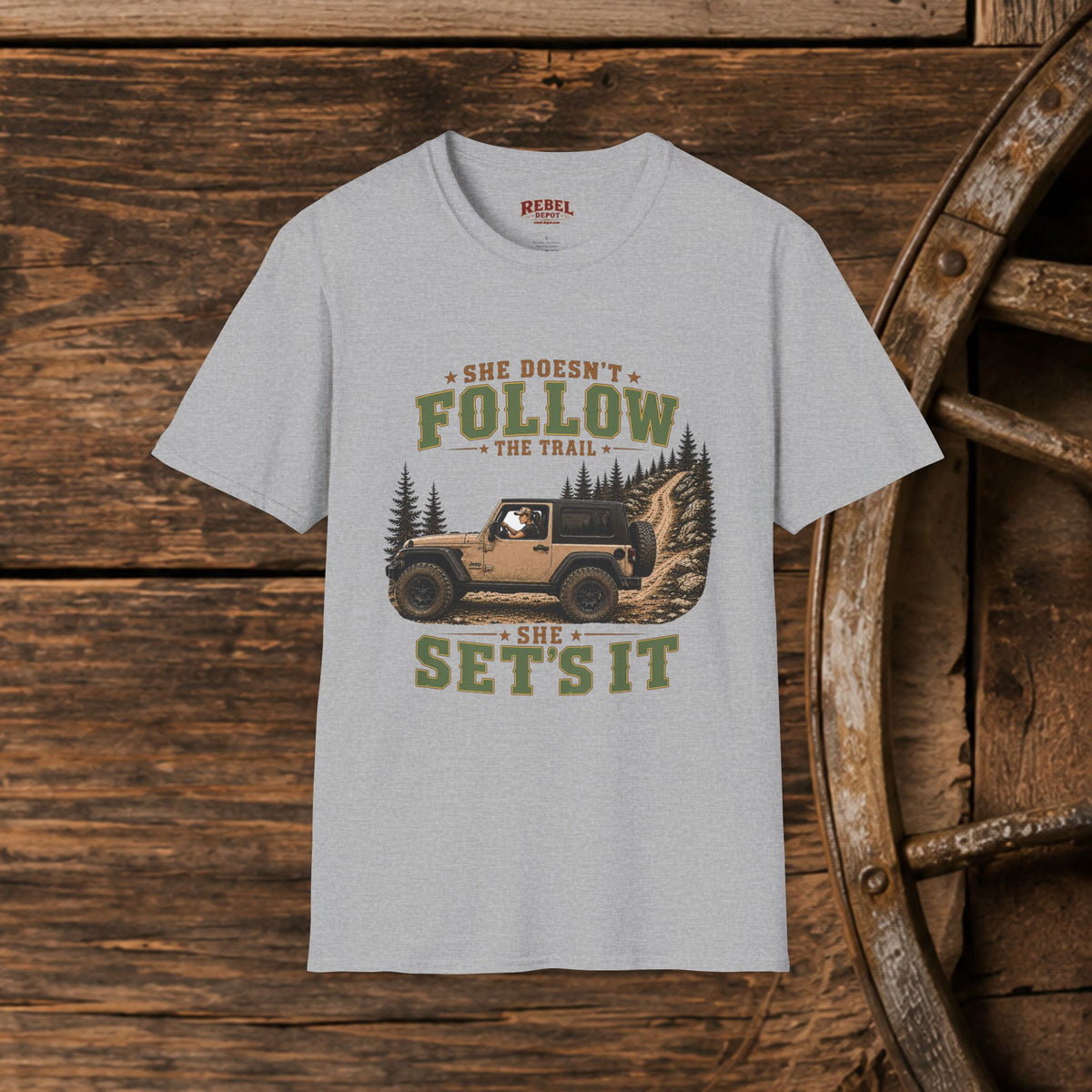 Doesn't Follow   Adult Size T-Shirt