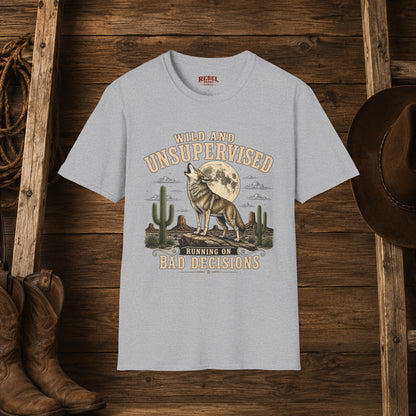 Wild and Unsupervised Cowboy T-Shirt