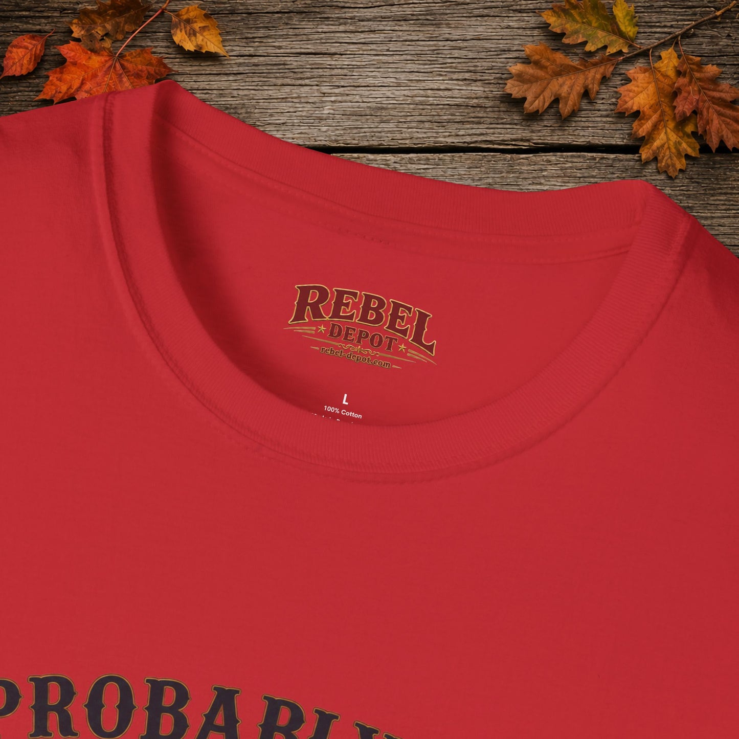 Probably An Outlaw Cowboy  Adult T-Shirt