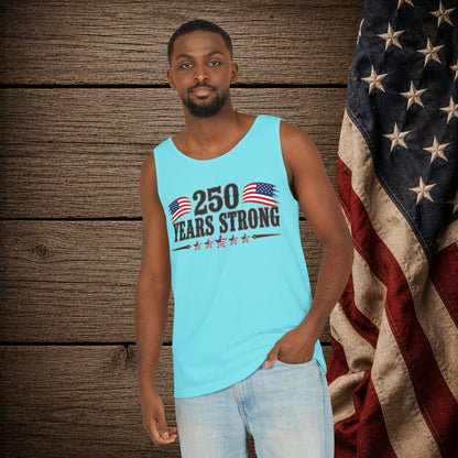 250 Years Strong   Adult Unisex Tank Top