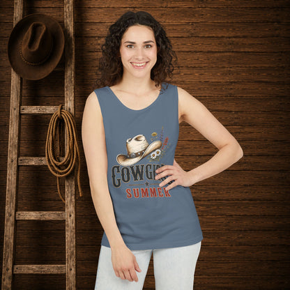 Cowgirl Summer   Adult Unisex Tank Top