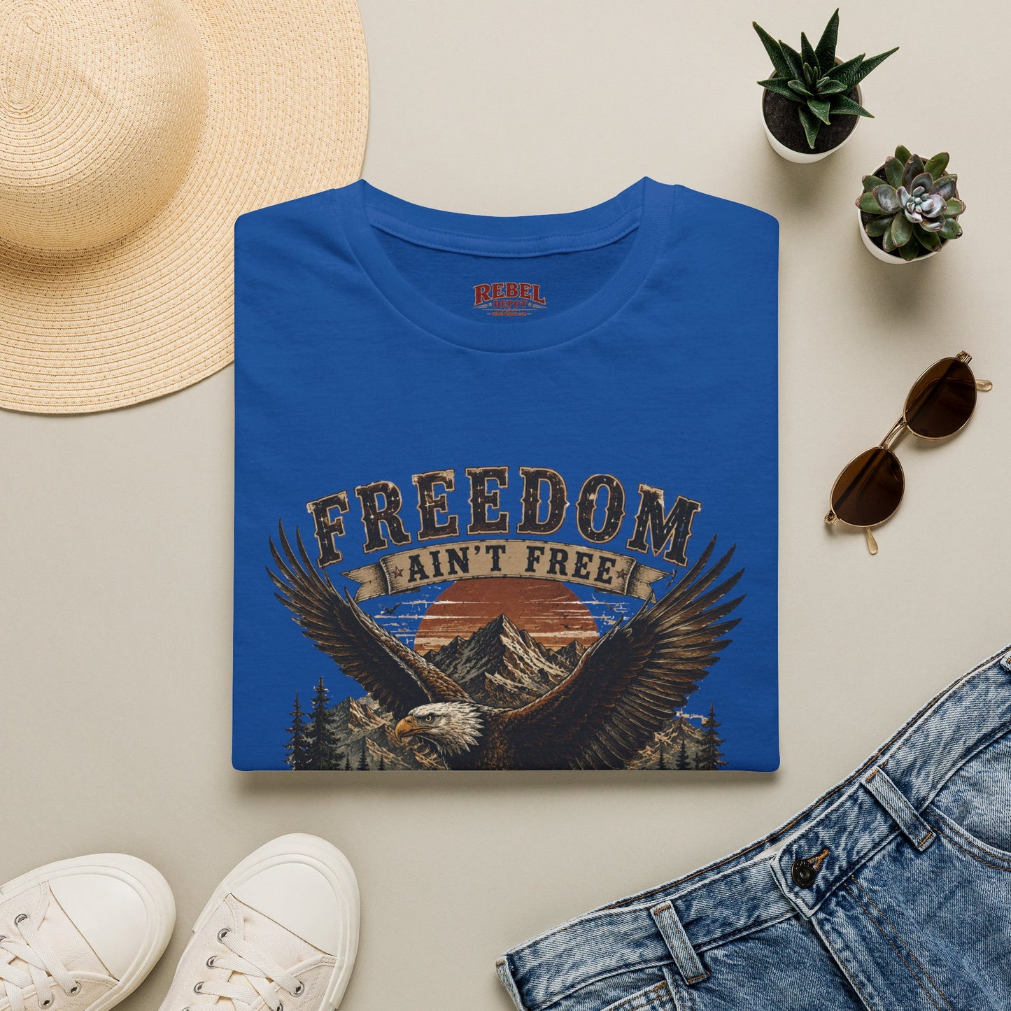 American Rebel Eagle Adult Size T-Shirt