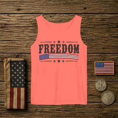 Freedom   Adult Unisex Tank Top