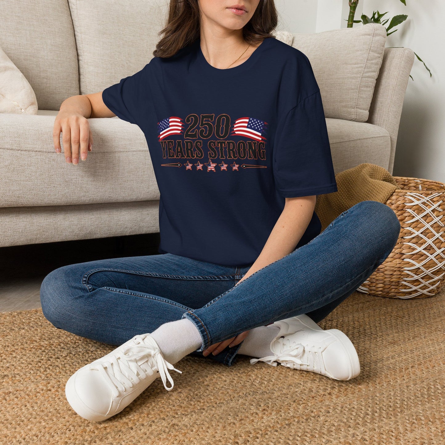250 Years Strong  Adult Size T-Shirt