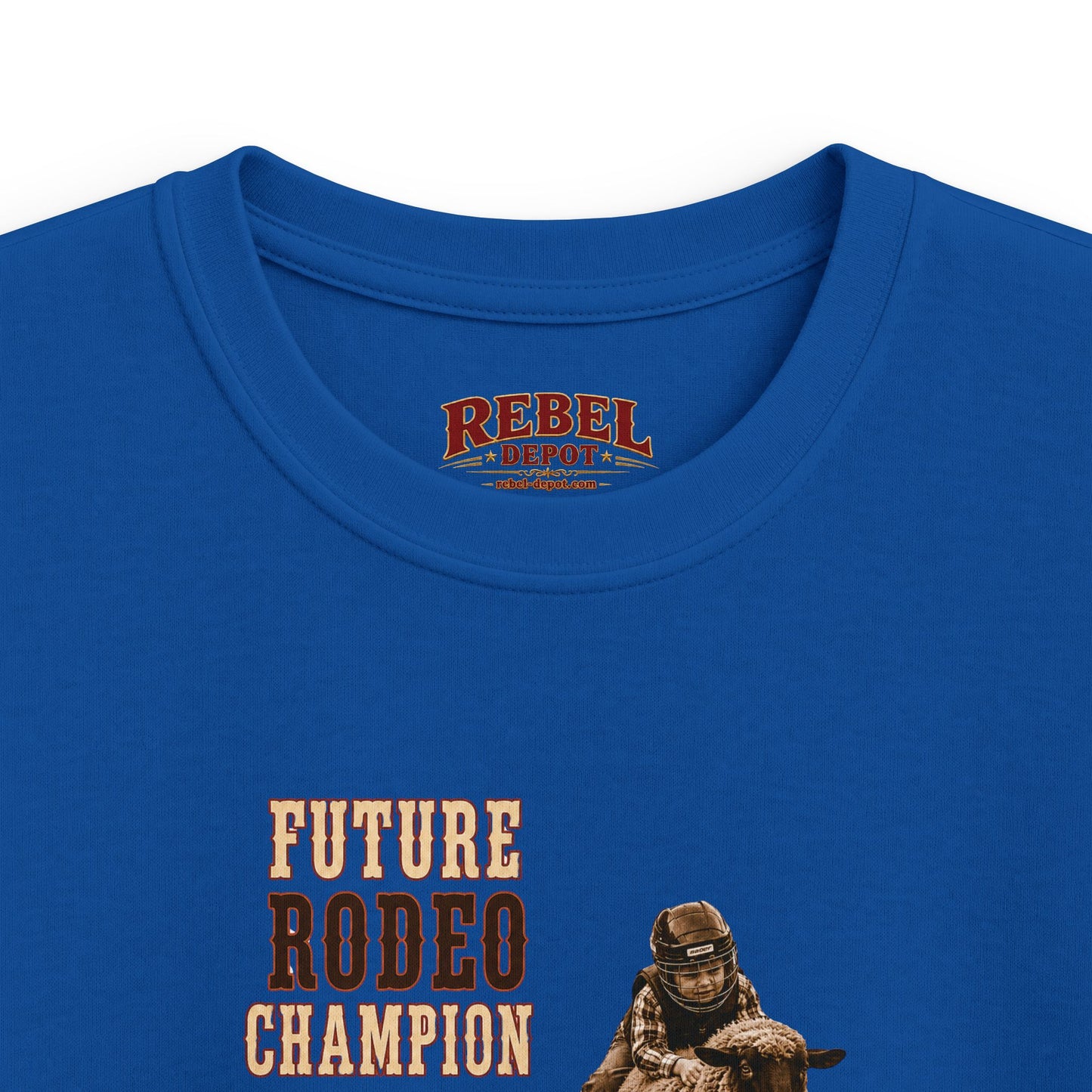 Future Rodeo Champ  Kids Size T-Shirts