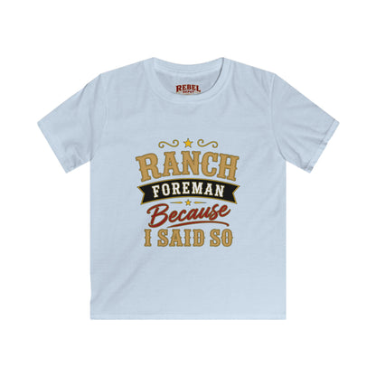 Ranch Foreman Kids T-Shirts