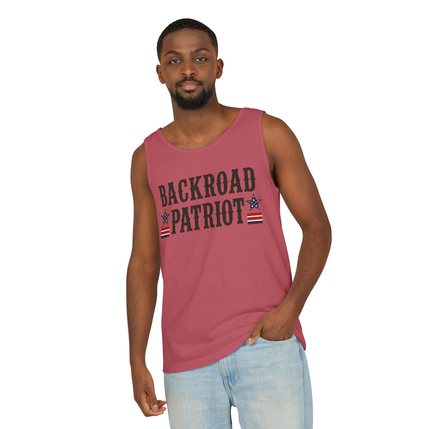 Backroad Patriot   Adult Unisex Tank Top  *ON SALE 25% OFF AT CHECKOUT!*