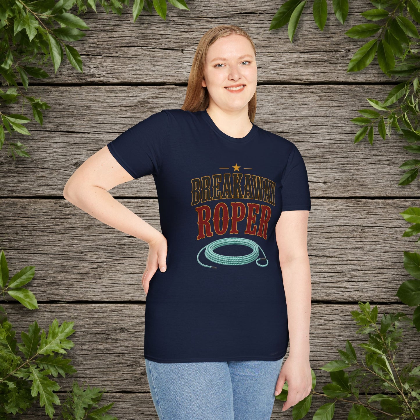 Breakaway Roper  Adult T-Shirt