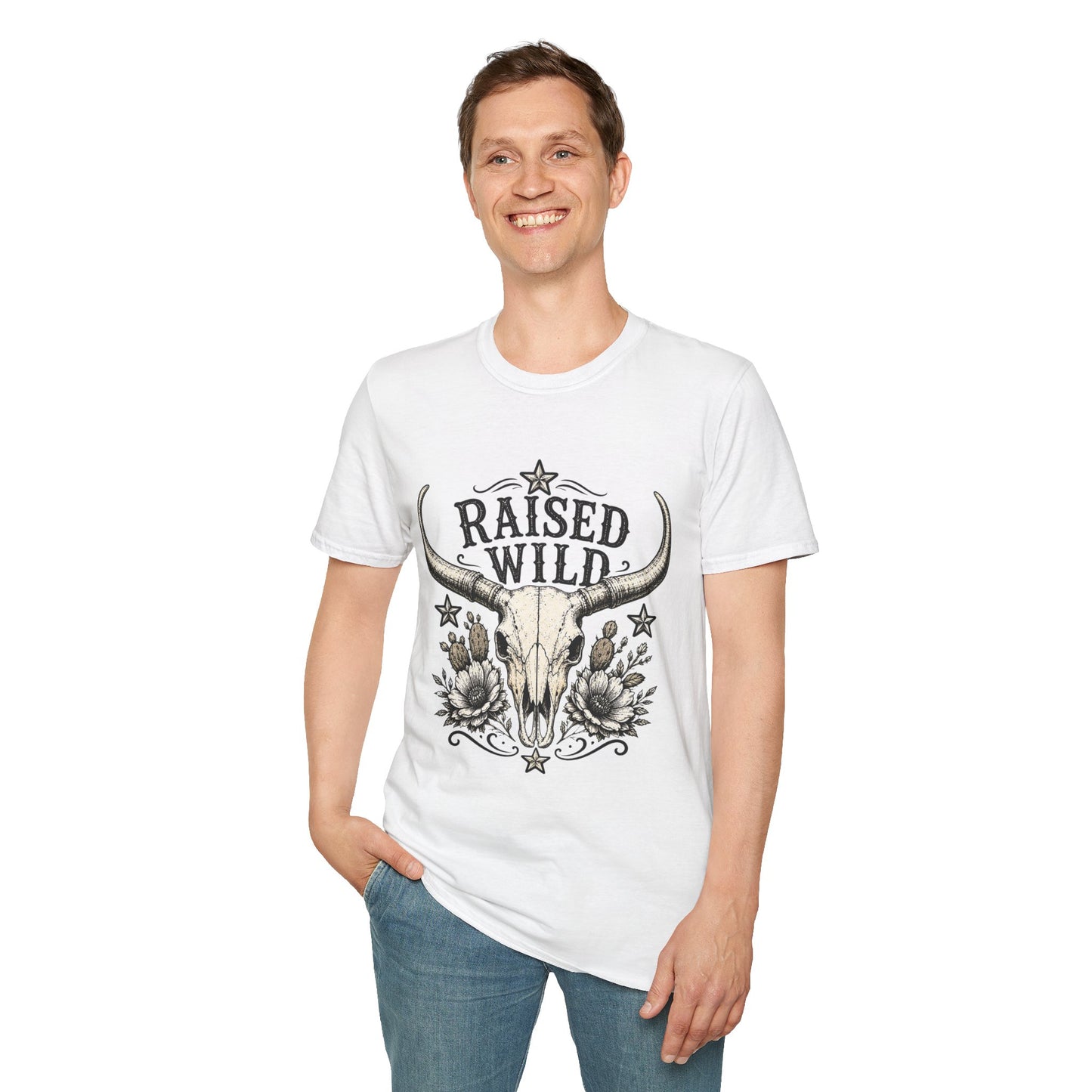 Raised Wild  Adult Size T-Shirt